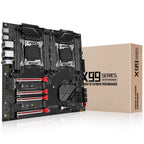 MACHINIST X99 D8 MAX Dual CPU Motherboard for Intel LGA 2011-3 XEON E5 V3/V4 E-ATX