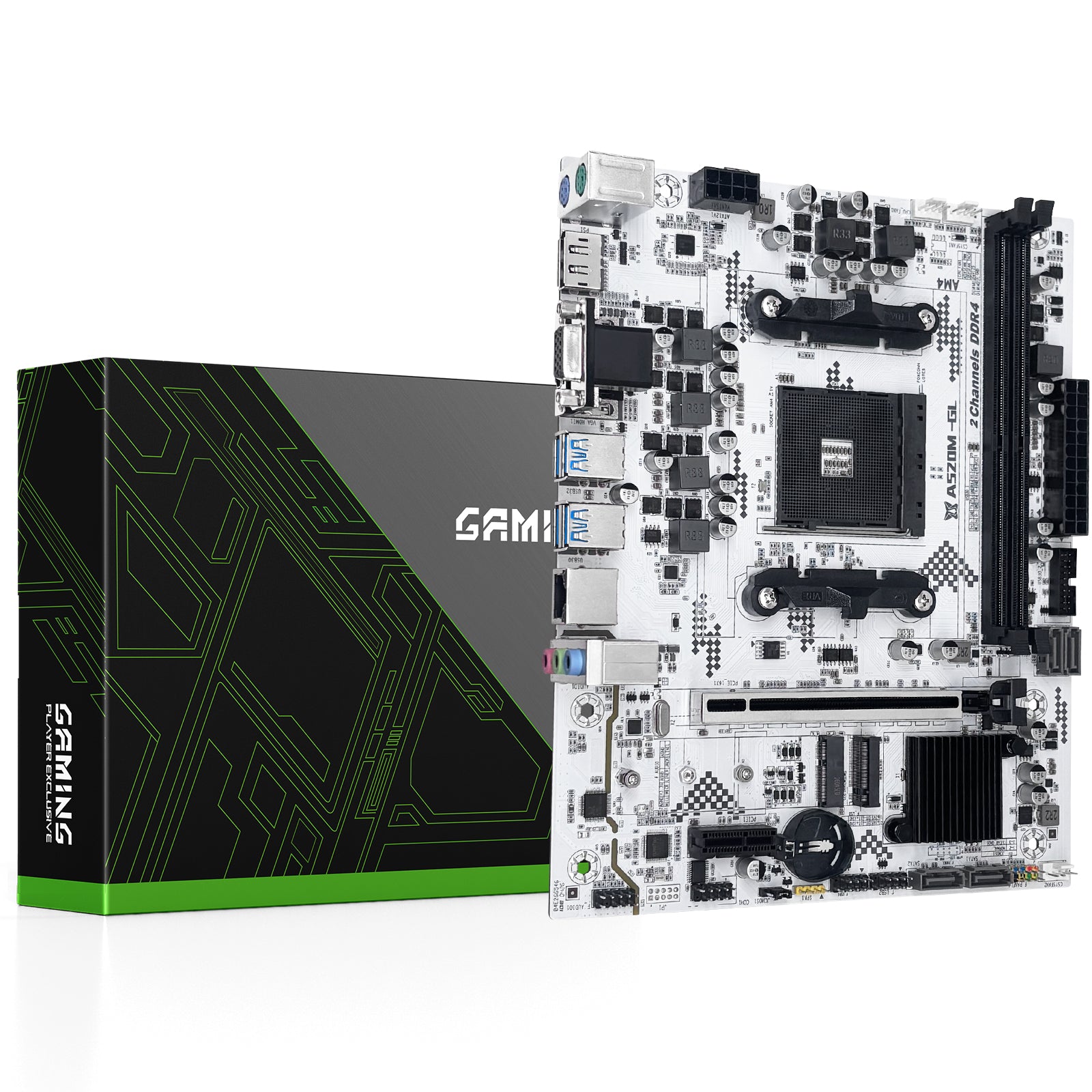 MACHINIST A520M-GL Motherboard AMD AM4 for Ryzen 3-5th gen CPUs DDR4