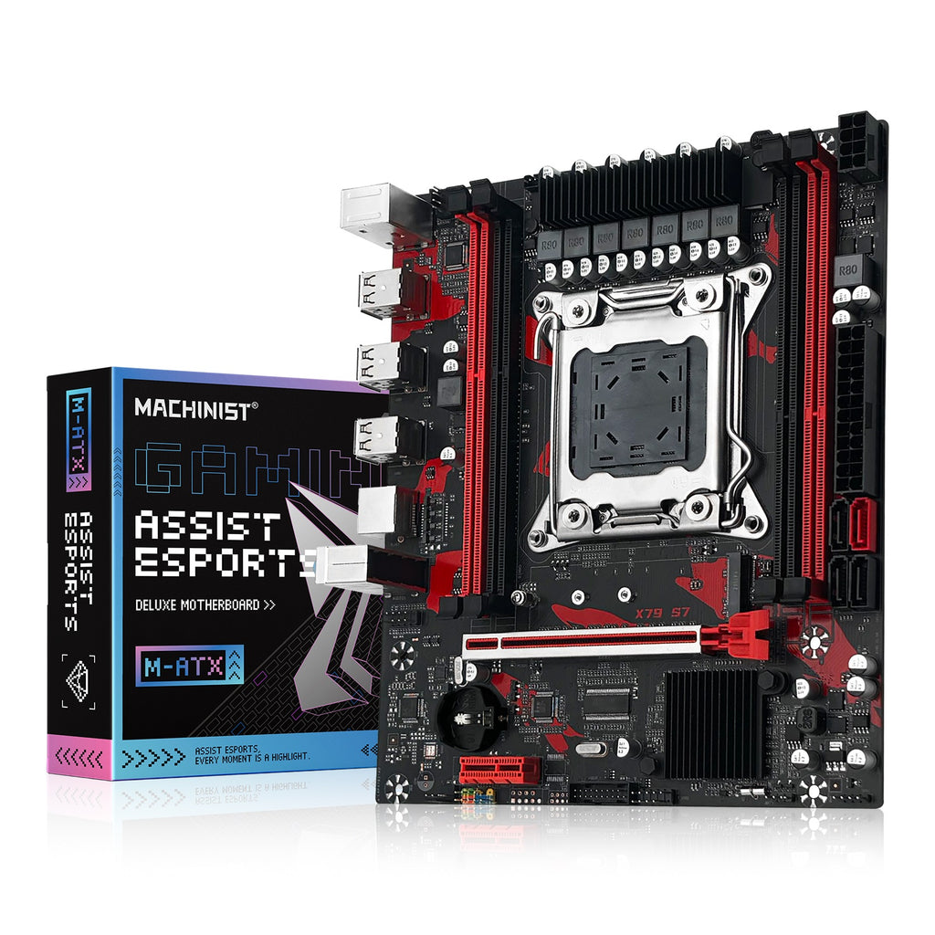 MACHINIST X79 S7 Motherboard Compatible with Intel LGA 2011 Xeon E5 DDR3