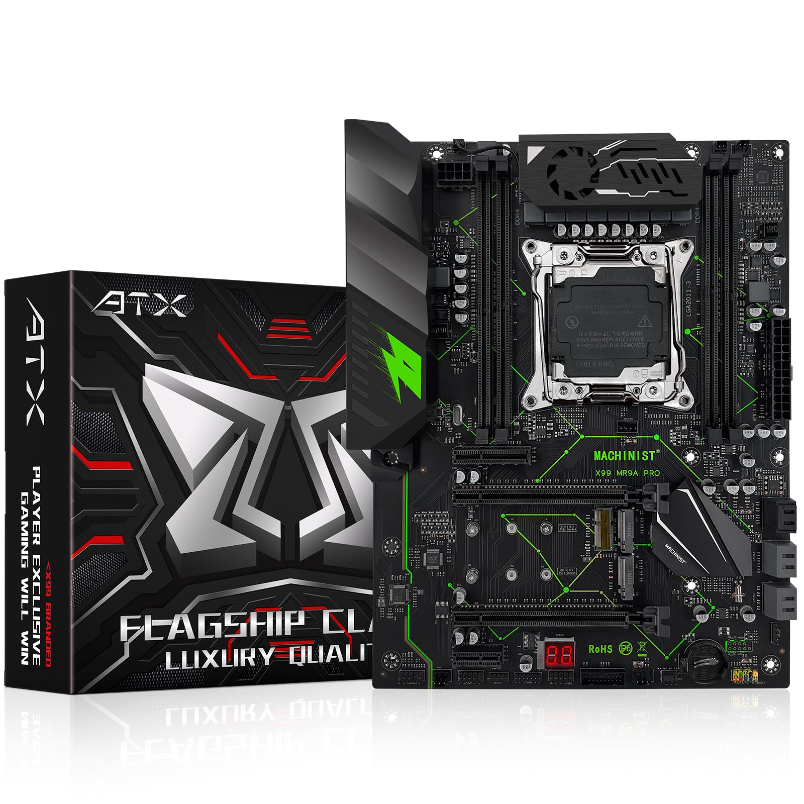 MACHINIST X99 MR9A PRO LGA 2011-3 Motherboard for Intel XEON E5 V3/V4 Core i7 DDR4