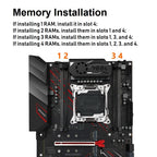 MACHINIST X99 MR9A PRO MAX Motherboard for Intel LGA 2011-3 XEON E5 V3/V4 DDR4