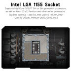 MACHINIST H61C Motherboard LGA 1155 for Intel Core i3,i5,i7/Xeon E3 V2 DDR3