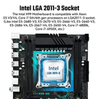 MACHINIST X99 B9 Motherboard LGA 2011-3 for Intel Xeon E5 V3/V4 Core i7 DDR4 M-ATX