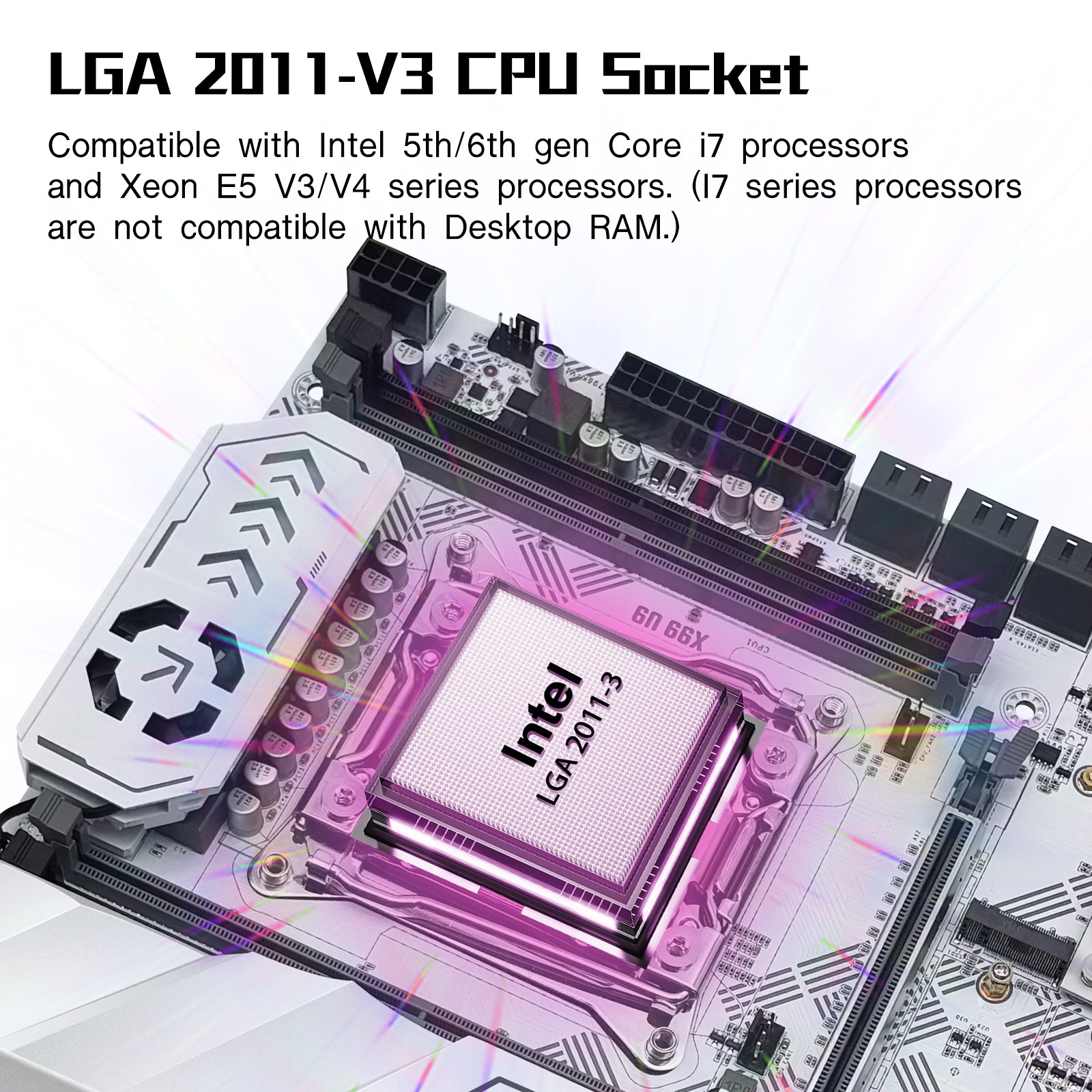 MACHINIST X99 U9 LGA 2011-V3 Motherboard Support Intel Xeon E5 V3 V4 and Core i7 DDR4