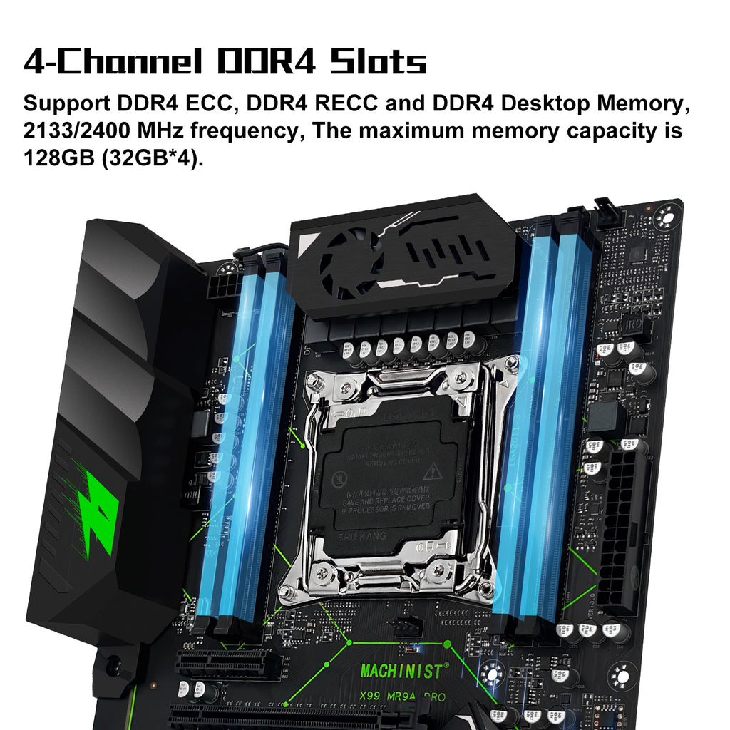 MACHINIST X99 MR9A PRO LGA 2011-3 Motherboard for Intel XEON E5 V3/V4 Core i7 DDR4