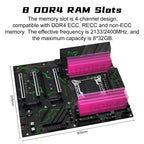 MACHINIST LGA 2011-3 Motherboard X99 MR9S for Intel Xeon E5 V3 V4 Core i7 DDR4 ATX