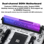 MACHINIST A520M-GL Motherboard AMD AM4 for Ryzen 3-5th gen CPUs DDR4