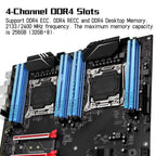 MACHINIST X99 D8 MAX Dual CPU Motherboard for Intel LGA 2011-3 XEON E5 V3/V4 E-ATX