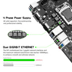 MACHINIST H97M PRO LGA 1150 Motherboard for Intel Core i3/i5/i7 DDR3