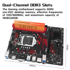 MACHINIST LGA 1150 Motherboard H81M PRO S1 Compatible with Intel Core i3 i5 i7 DDR3