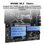 MACHINIST X99 V9S Motherboard LGA 2011-3 for Intel Xeon E5 V3 V4 DDR4 M-ATX