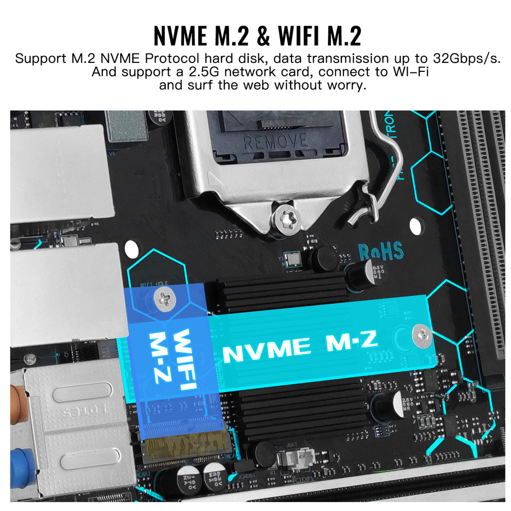 MACHINIST H97 Strong LGA 1150 Motherboard for Intel Core i7/i5/i3/E3 Processor Mini ITX DDR3