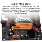 MACHINIST X79 S7 Motherboard Compatible with Intel LGA 2011 Xeon E5 DDR3