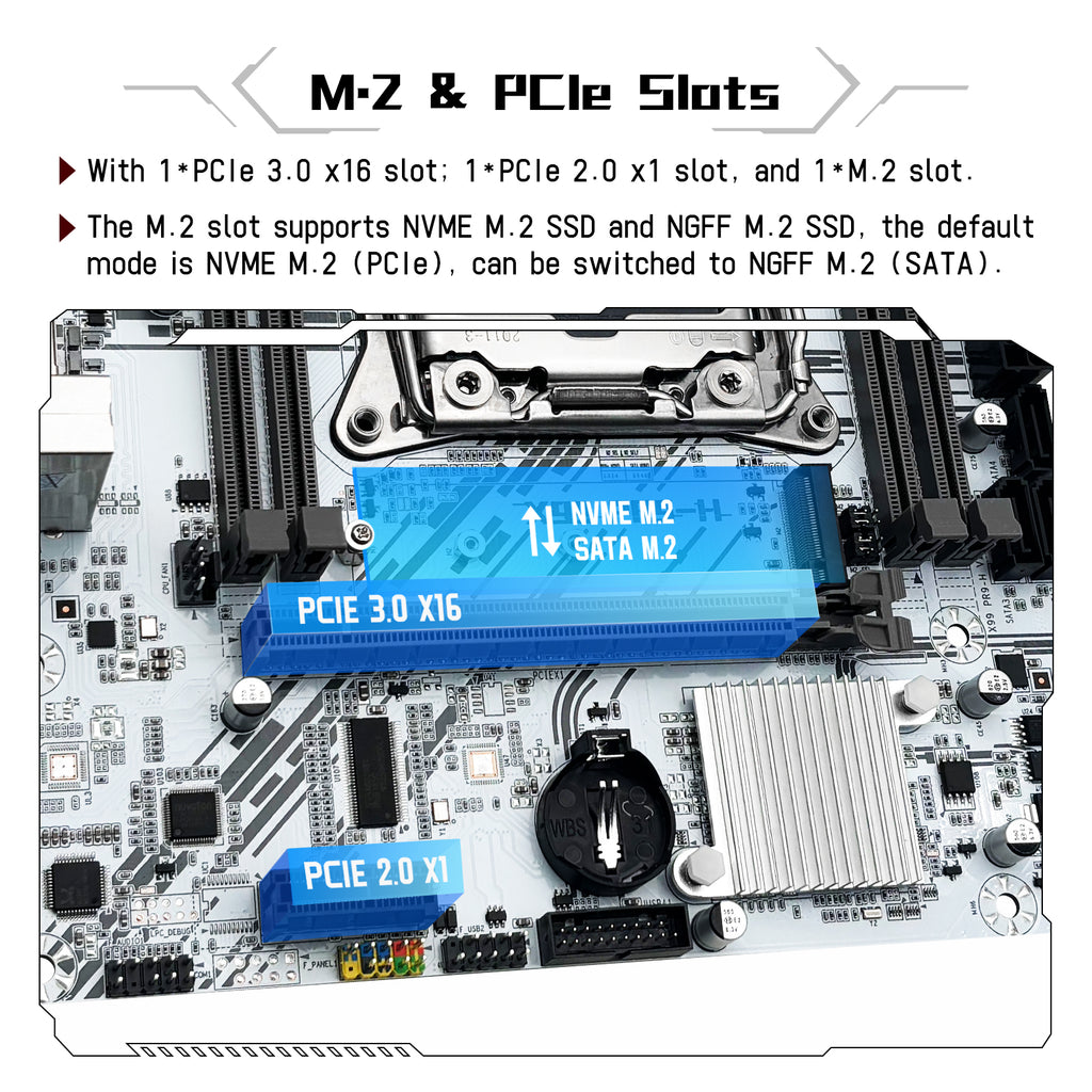 MACHINIST X99 PR9-H1 LGA 2011-3 Motherboard for Intel Xeon E5 V3/V4 Core i7 DDR4 Micro ATX