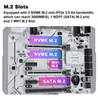 MACHINIST X99 F-X9D Motherboard for Intel LGA 2011-3 CPUs Xeon E5 V3 V4