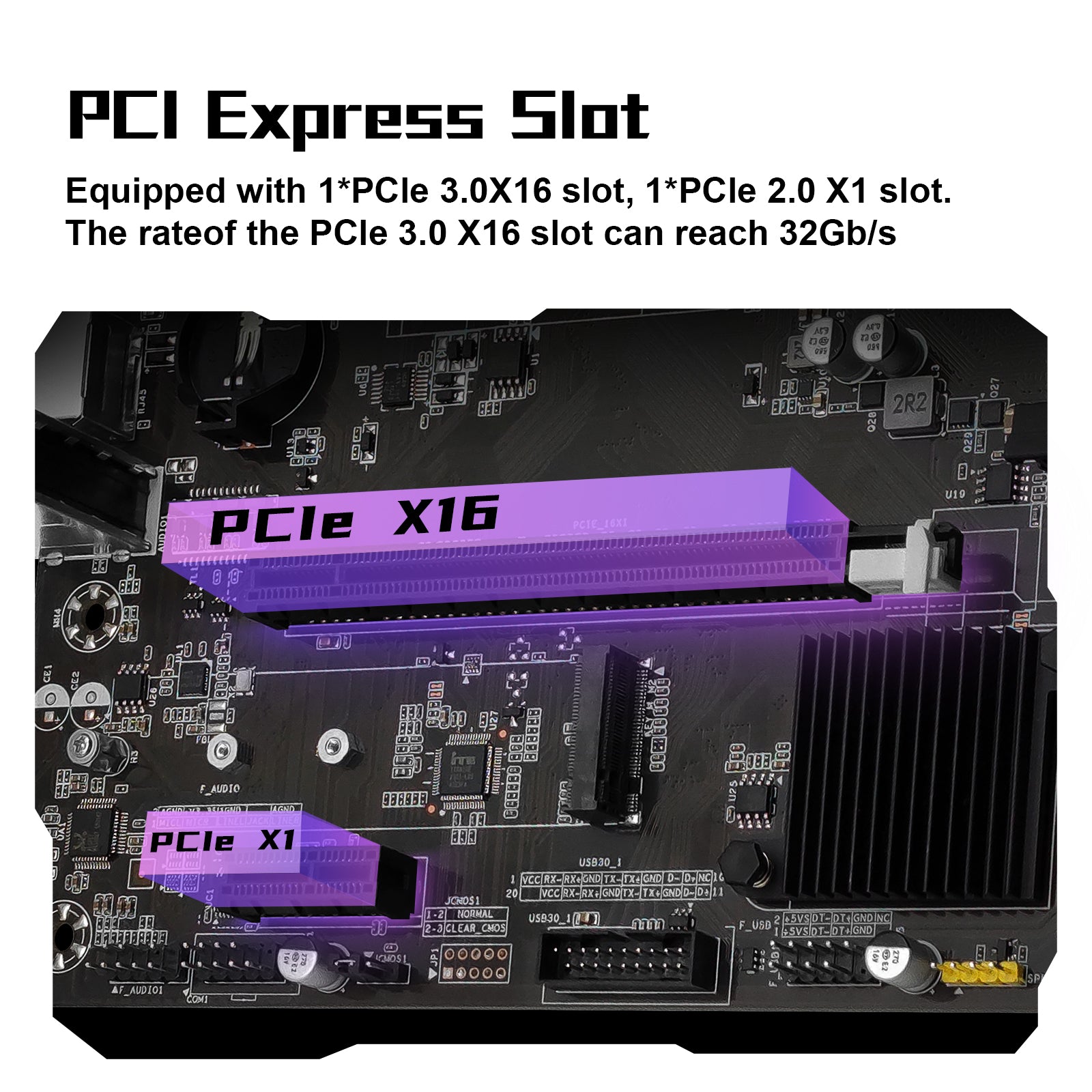 MACHINIST B450 Motherboard for AMD AM4 Socket Ryzen 1-5th gen CPUs DDR4