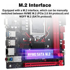 MACHINIST B75 X7 VB Motherboard Compatible with Intel LGA 1155 Core i7 i5 i3 DDR3 Mini ITX