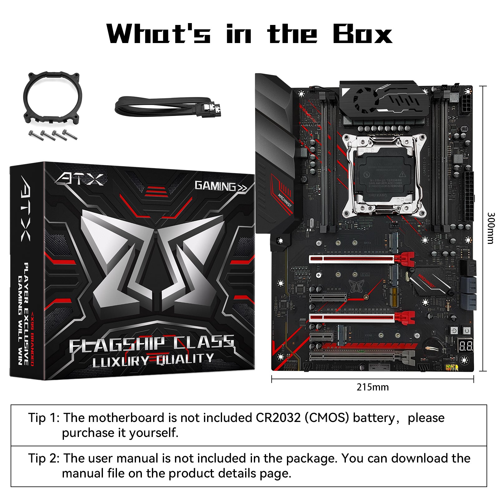 MACHINIST X99 MR9A PRO MAX Motherboard for Intel LGA 2011-3 XEON E5 V3/V4 DDR4
