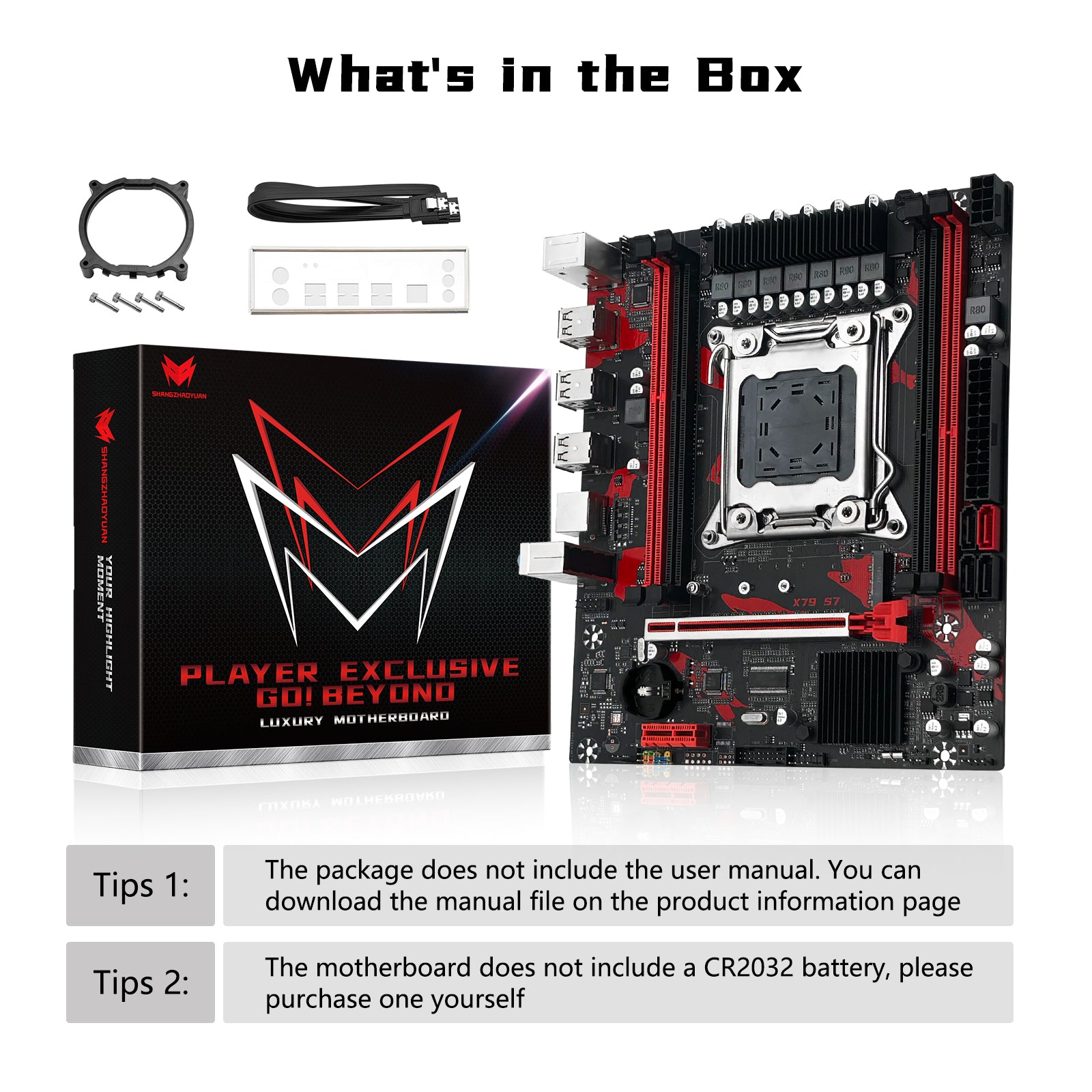 MACHINIST X79 S7 Motherboard Compatible with Intel LGA 2011 Xeon E5 DDR3