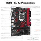 MACHINIST LGA 1150 Motherboard H81M PRO S1 Compatible with Intel Core i3 i5 i7 DDR3