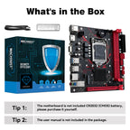 MACHINIST B75 X7 VB Motherboard Compatible with Intel LGA 1155 Core i7 i5 i3 DDR3 Mini ITX