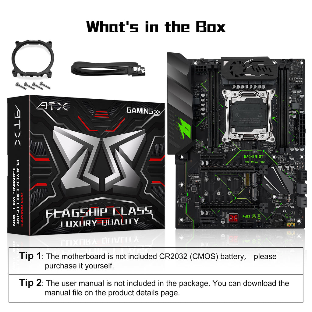 MACHINIST X99 MR9A PRO LGA 2011-3 Motherboard for Intel XEON E5 V3/V4 Core i7 DDR4