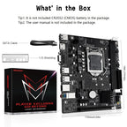 MACHINIST H61C Motherboard LGA 1155 for Intel Core i3,i5,i7/Xeon E3 V2 DDR3