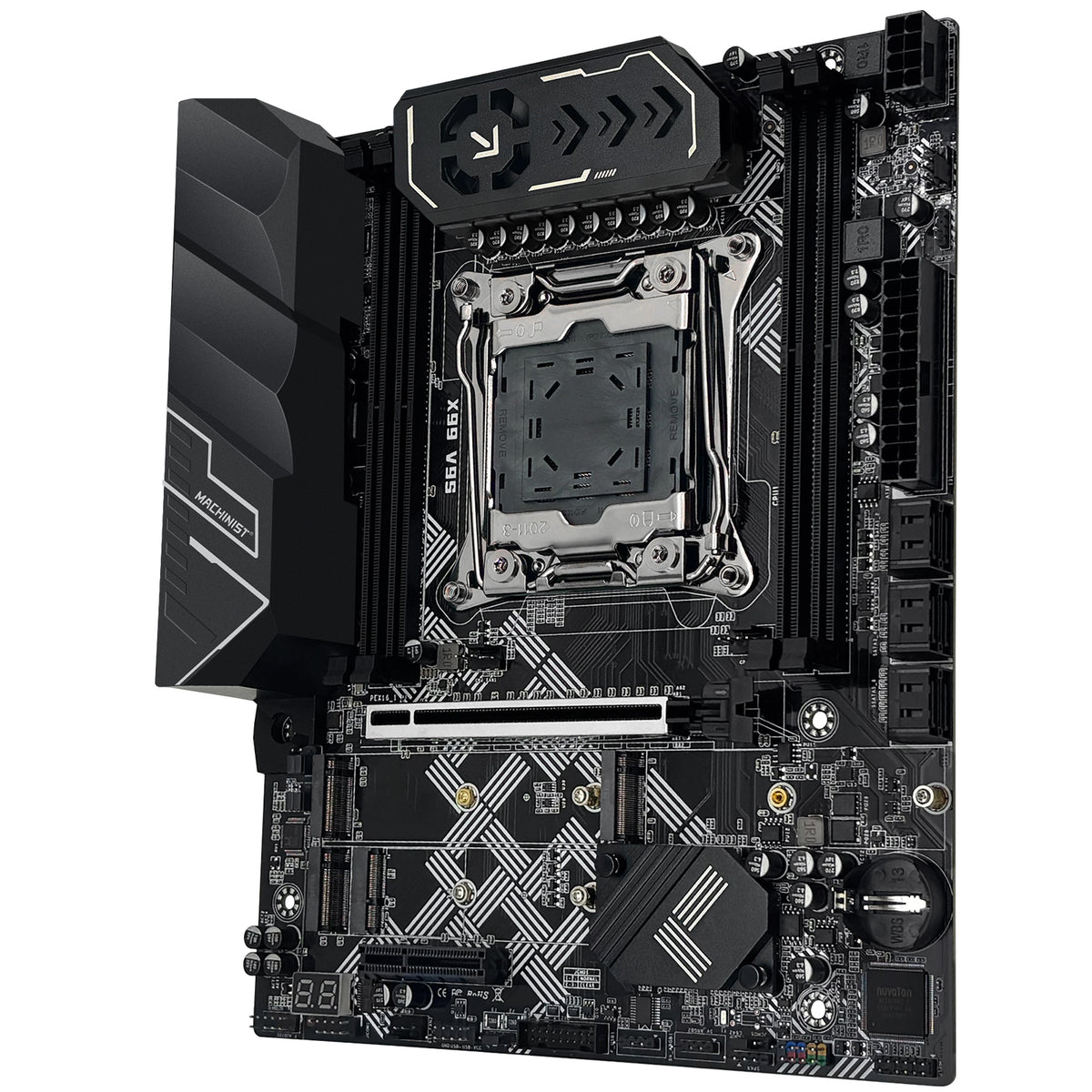 MACHINIST X99 V9S Motherboard with Xeon E5 V3/V4 CPU DDR4 RAM M-ATX Intel LGA 2011-3 Board