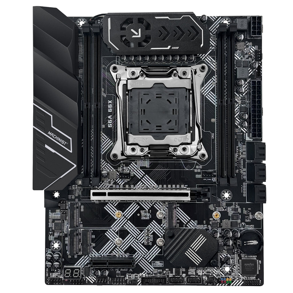MACHINIST X99 V9S Motherboard with Xeon E5 V3/V4 CPU DDR4 RAM M-ATX Intel LGA 2011-3 Board