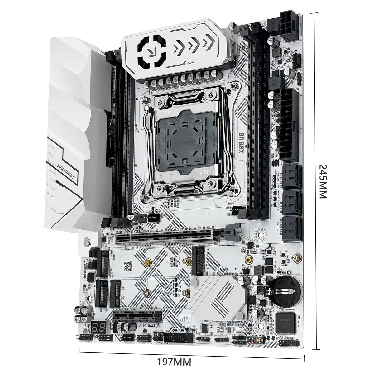 MACHINIST X99 U9 Motherboard Intel LGA 2011-3 Board with DDR4 Memory Xeon E5 V3 V4 CPU