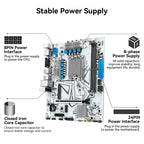MACHINIST B760 GT4 Motherboard Compatible with Intel 12th/13th LGA 1700 CPUs