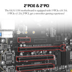 MACHINIST B85M PRO LGA 1150 Motherboard for Intel 4th Gen Core i7 i5 i3 Micro-ATX DDR3
