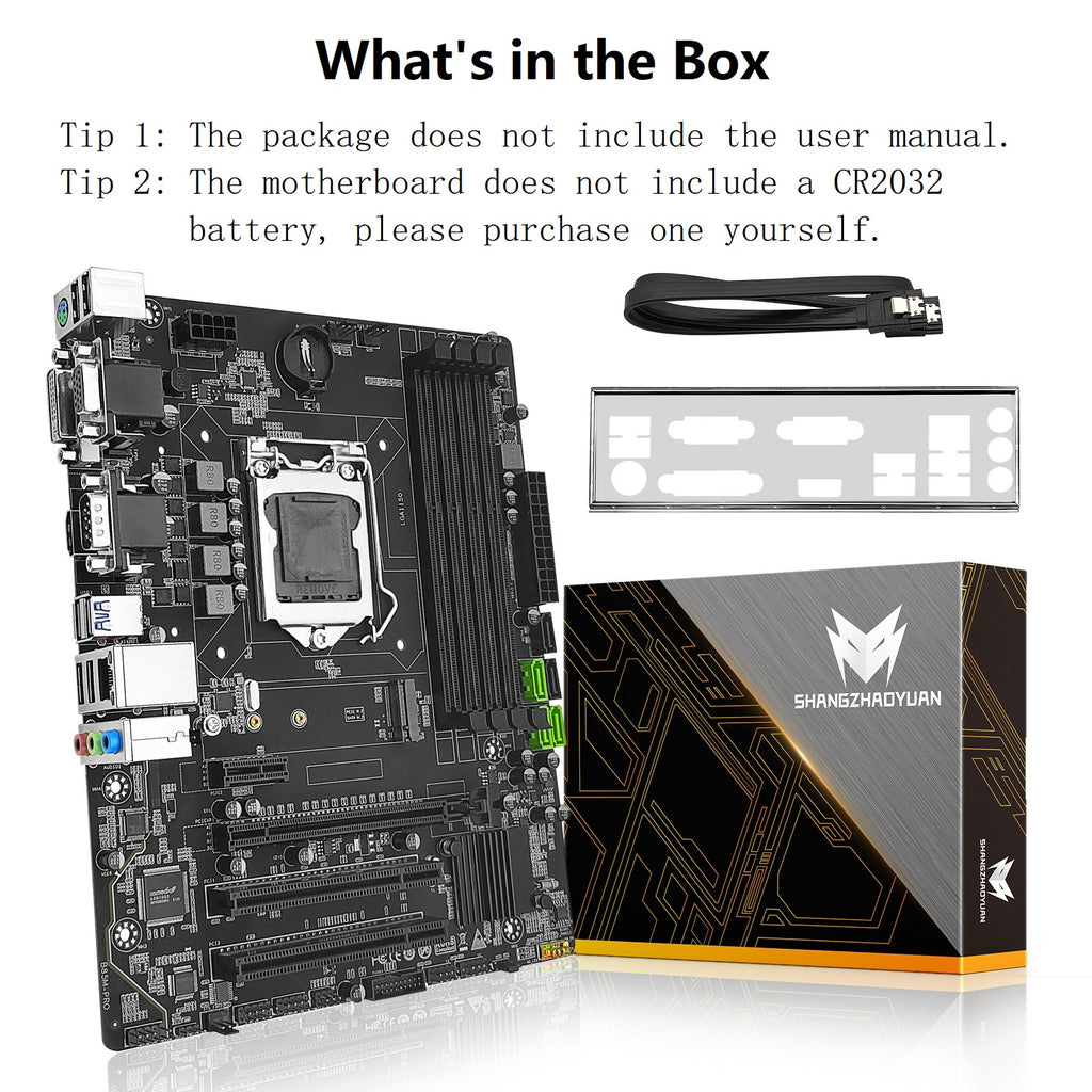 MACHINIST B85M PRO LGA 1150 Motherboard for Intel 4th Gen Core i7 i5 i3 Micro-ATX DDR3