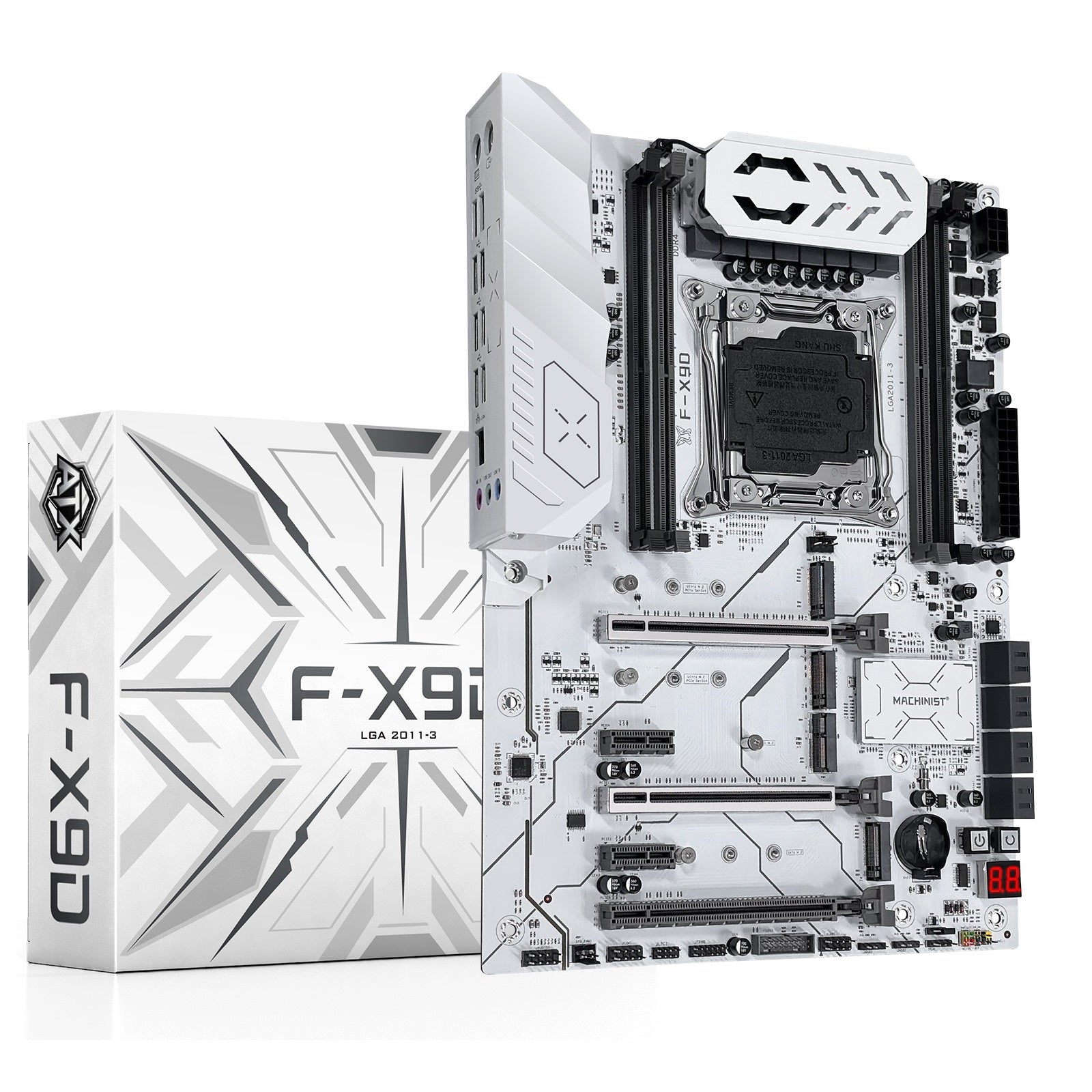 MACHINIST X99 F-X9D Motherboard for Intel LGA 2011-3 CPUs Xeon E5 V3 V4