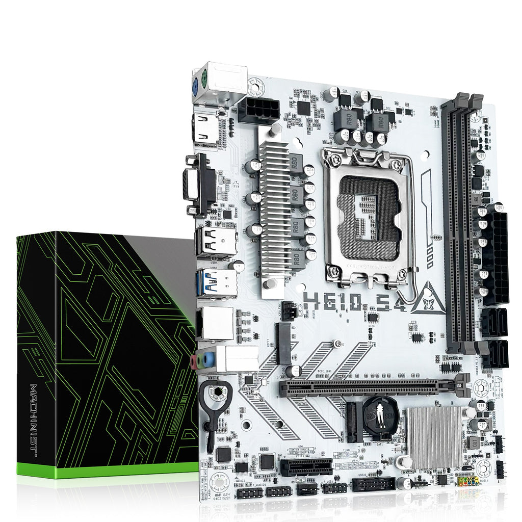 MACHINIST H610 S4 Motherboard Compatible with Intel 12th/13th/14th LGA 1700 CPUs
