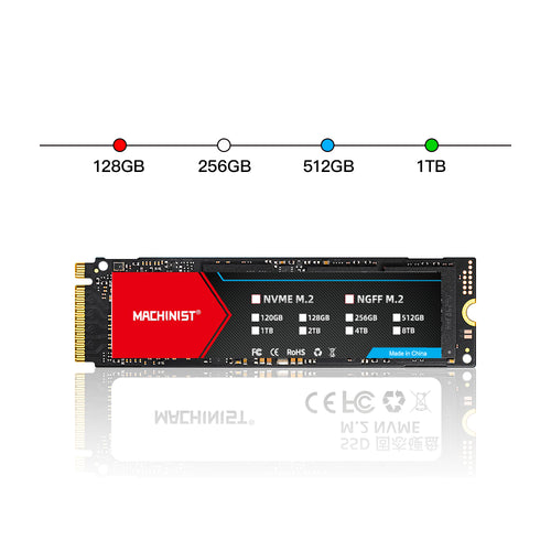 MACHINIST 1TB NVMe M.2 SSD PCIe 3.0 x4 Internal Solid State Hard Drive