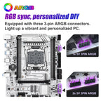 MACHINIST X99 D4/D3-AGRB Motherboard for Intel LGA 2011-3 CPUs, with DDR3 and DDR4 Slots