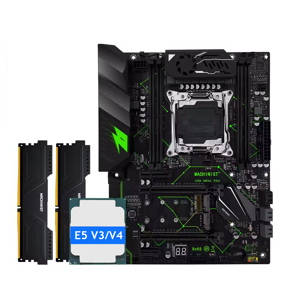 MACHINIST X99 MR9A PRO Motherboard LGA 2011-3 with Xeon E5 V3 V4 CPU DDR4 RAM